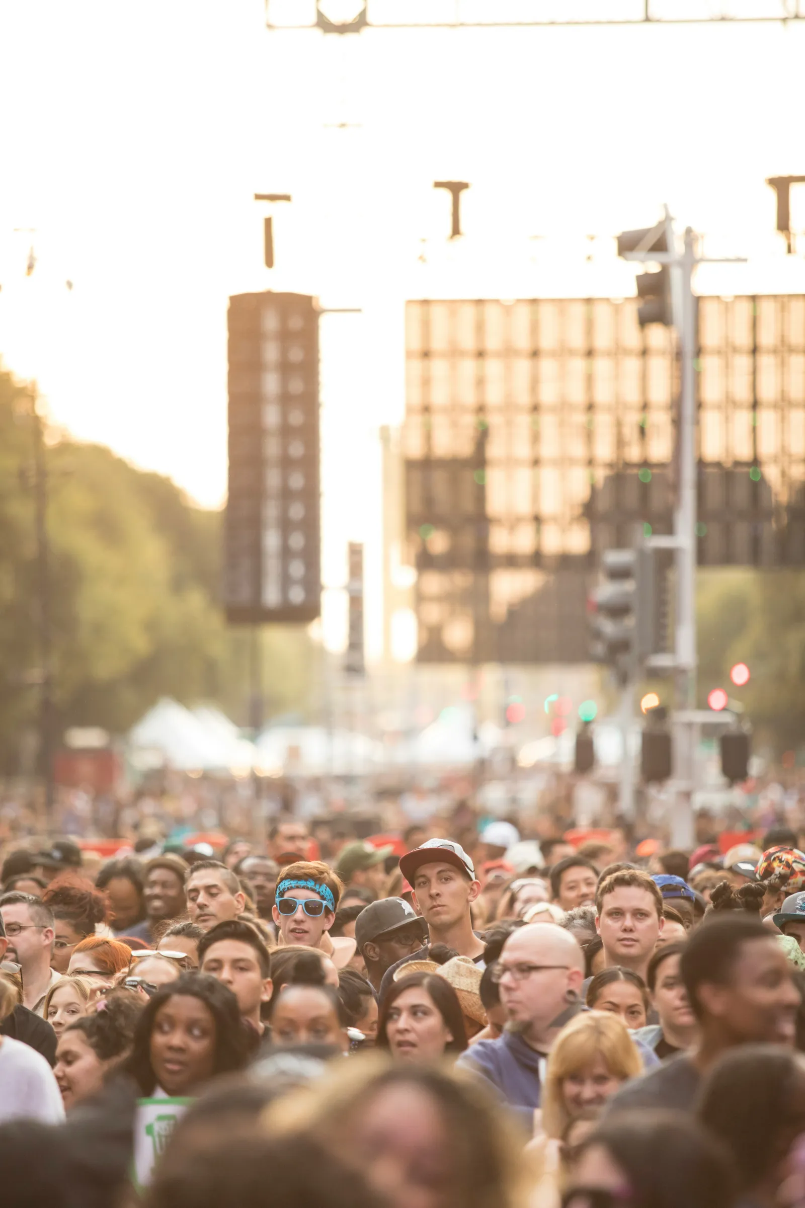 A large, diverse crowd – broad public support for AI safety standards